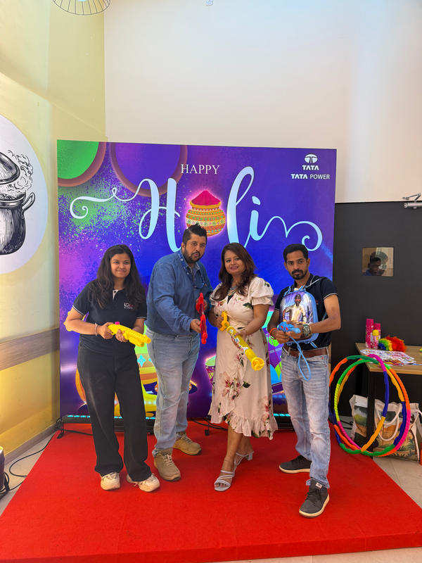 Holi Celebration for Tata Power: event photograph 2